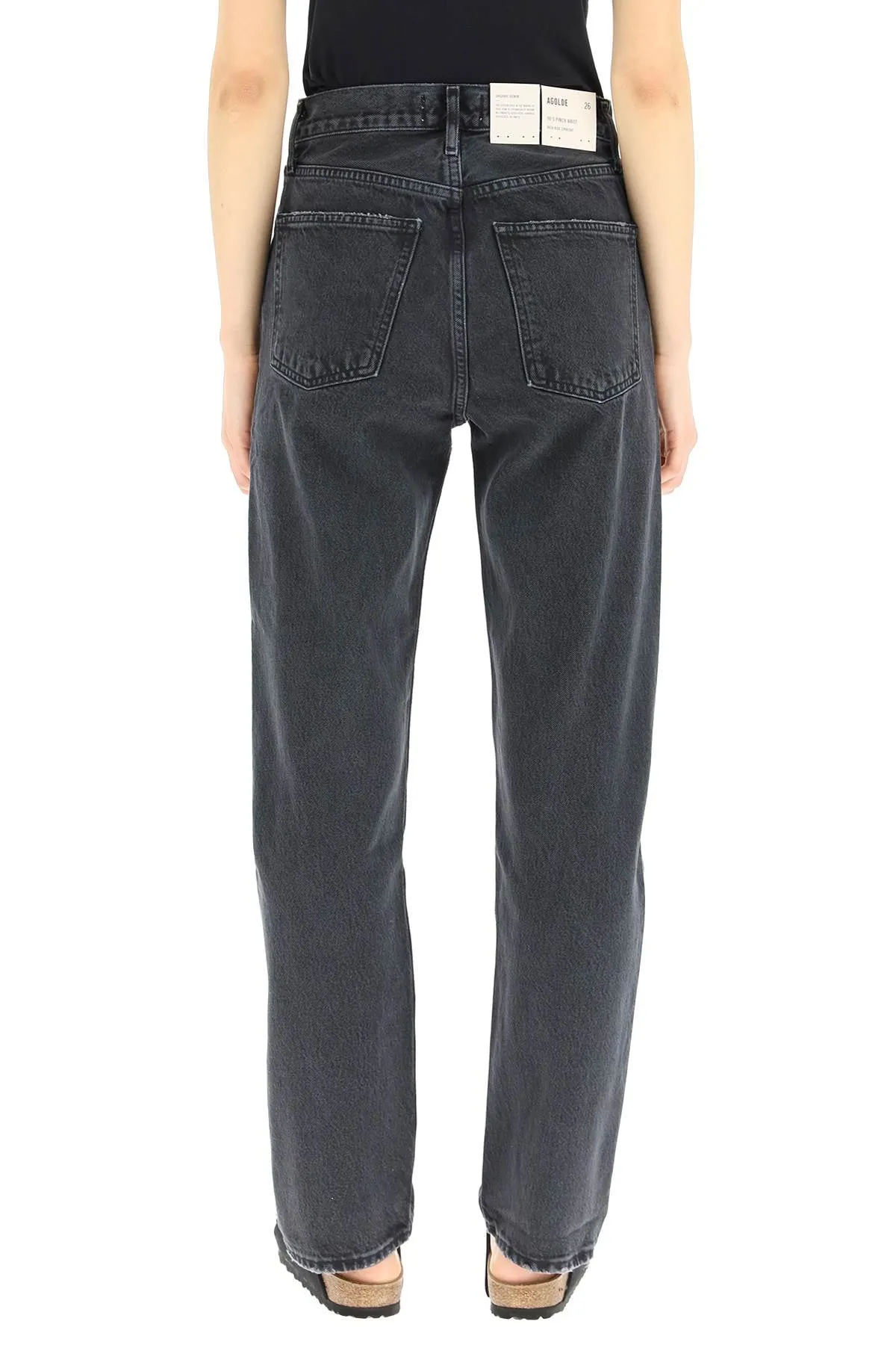 Agolde organic denim high-waisted jeans