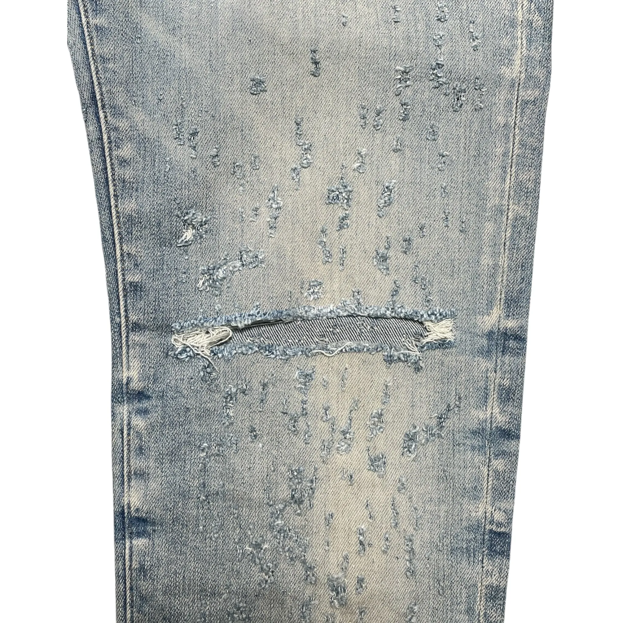 Amiri Shotgun Distressed Jeans Clay Indigo