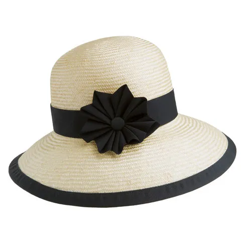 Betmar Mabel Wide Brim Straw Hat