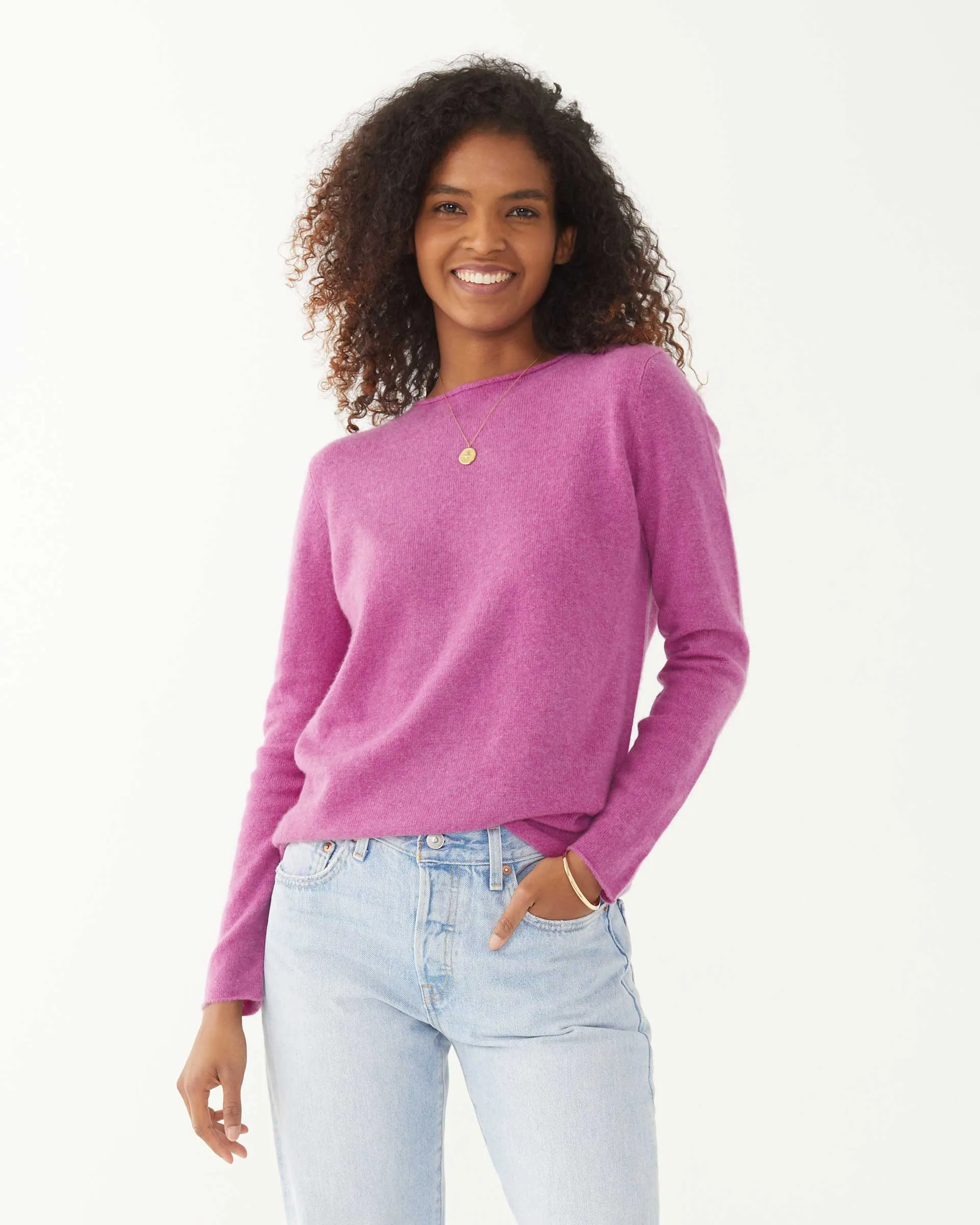 Carmel Fitted Cashmere Sweater