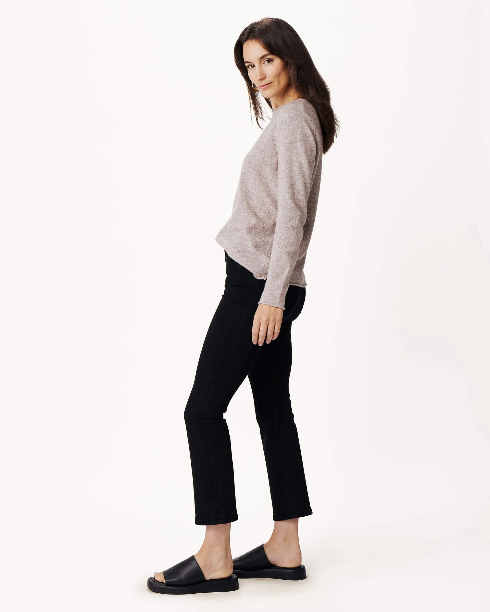 Carmel Fitted Cashmere Sweater