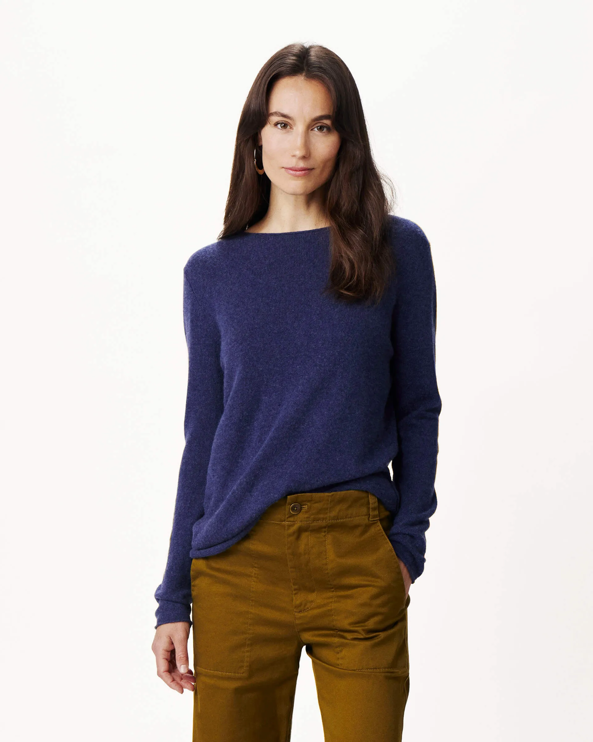 Carmel Fitted Cashmere Sweater