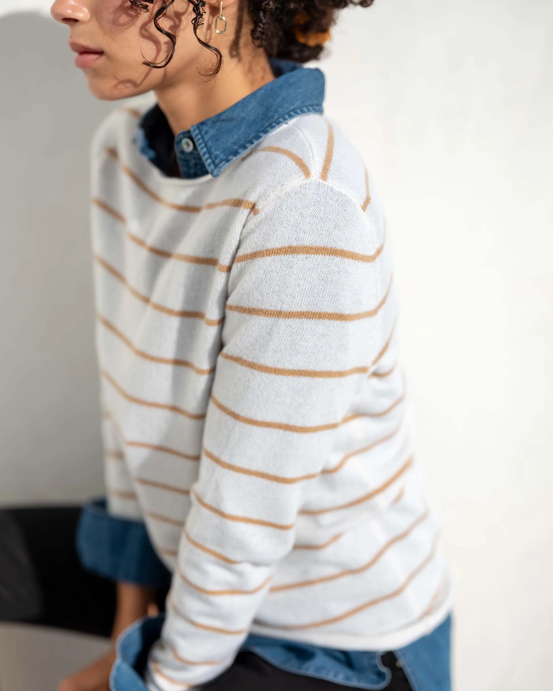 Carmel Fitted Cashmere Sweater