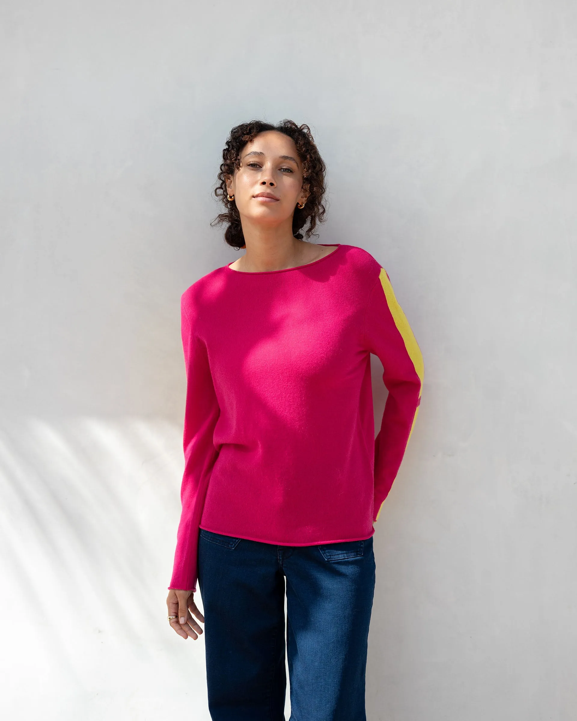 Carmel Fitted Cashmere Sweater