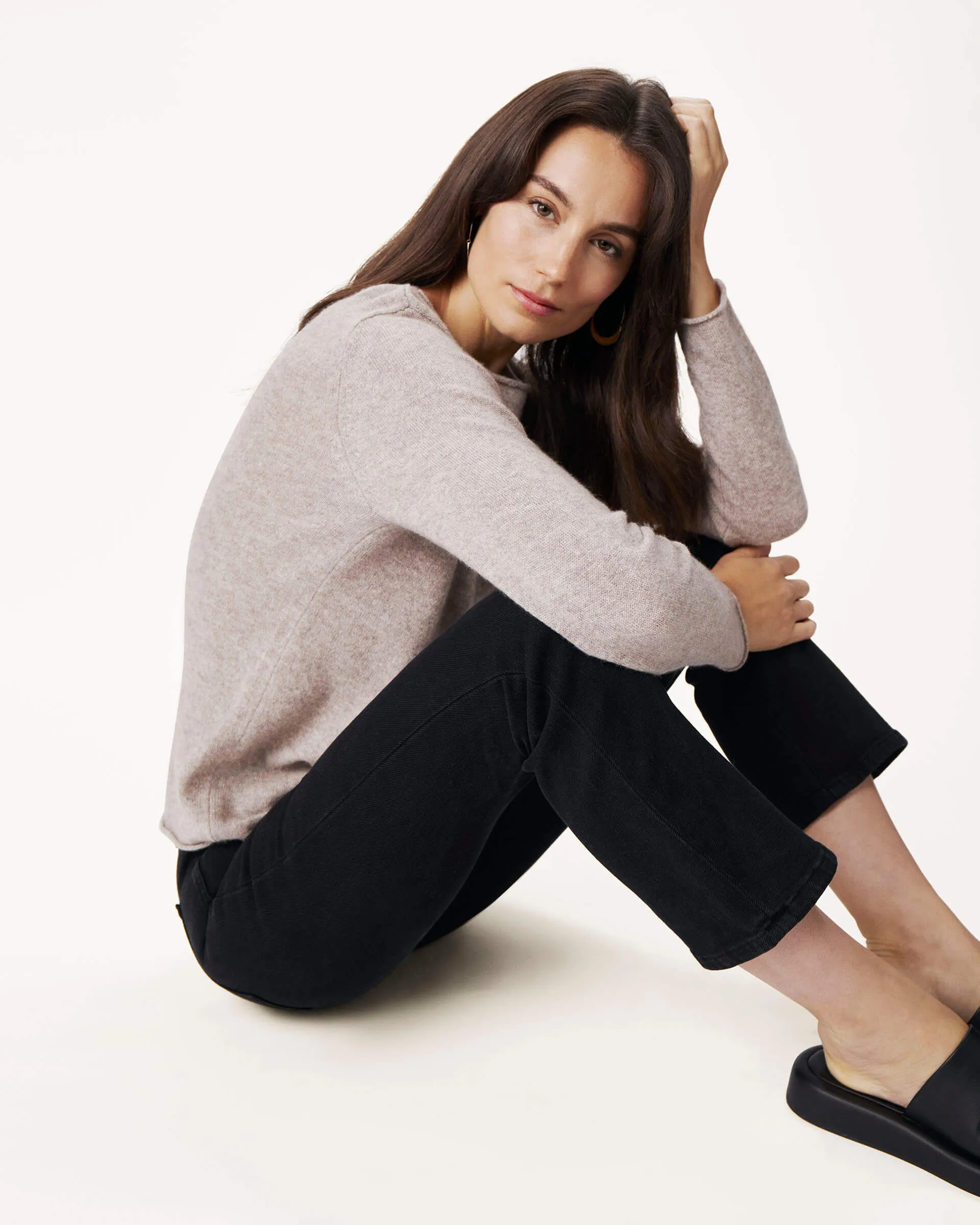 Carmel Fitted Cashmere Sweater