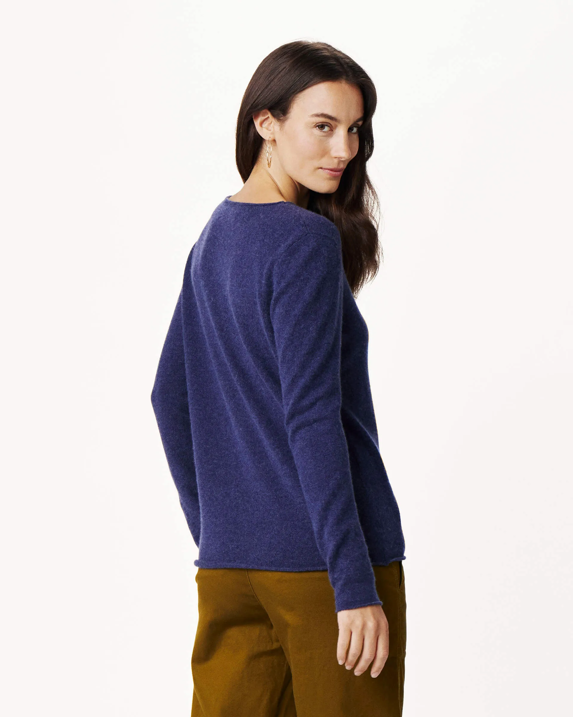 Carmel Fitted Cashmere Sweater