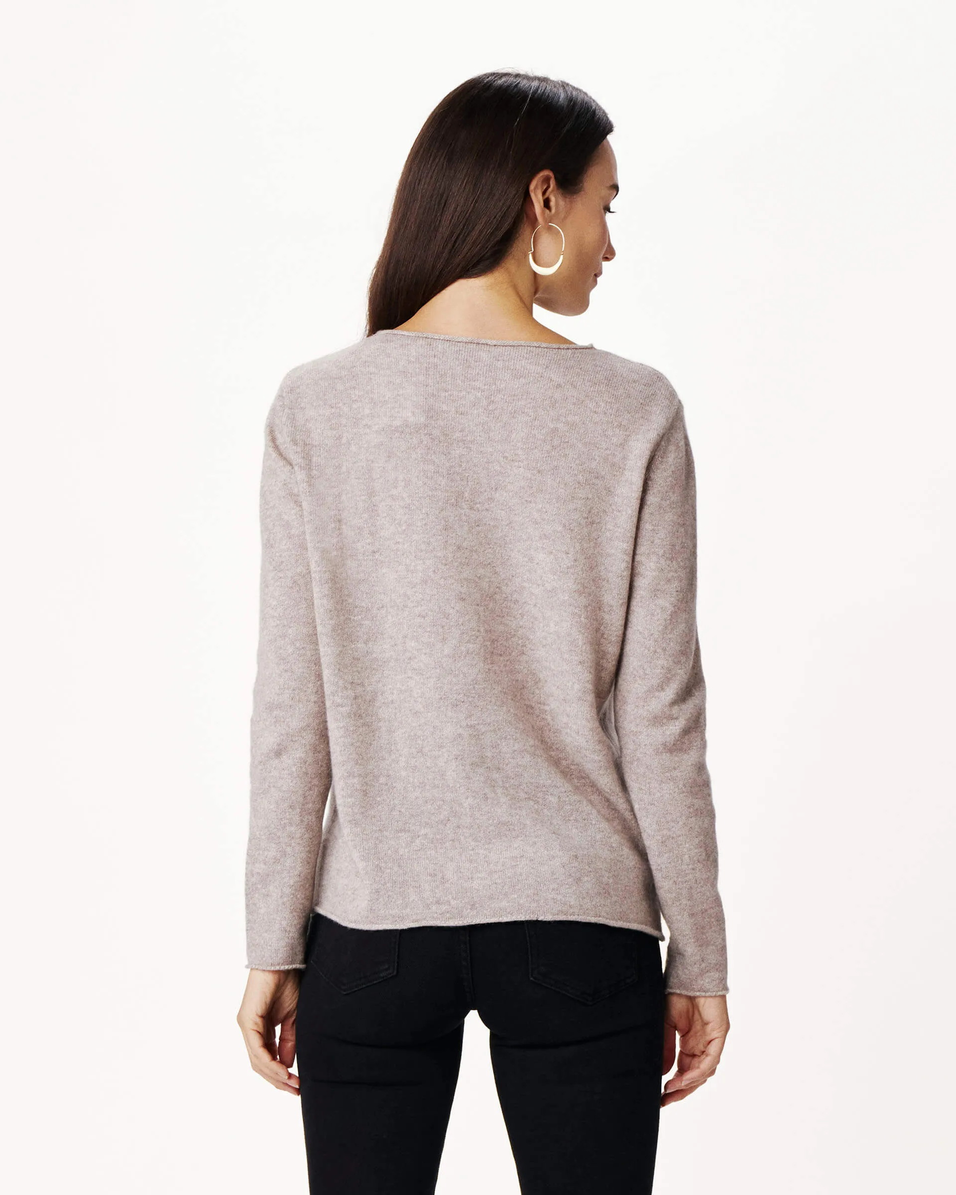 Carmel Fitted Cashmere Sweater