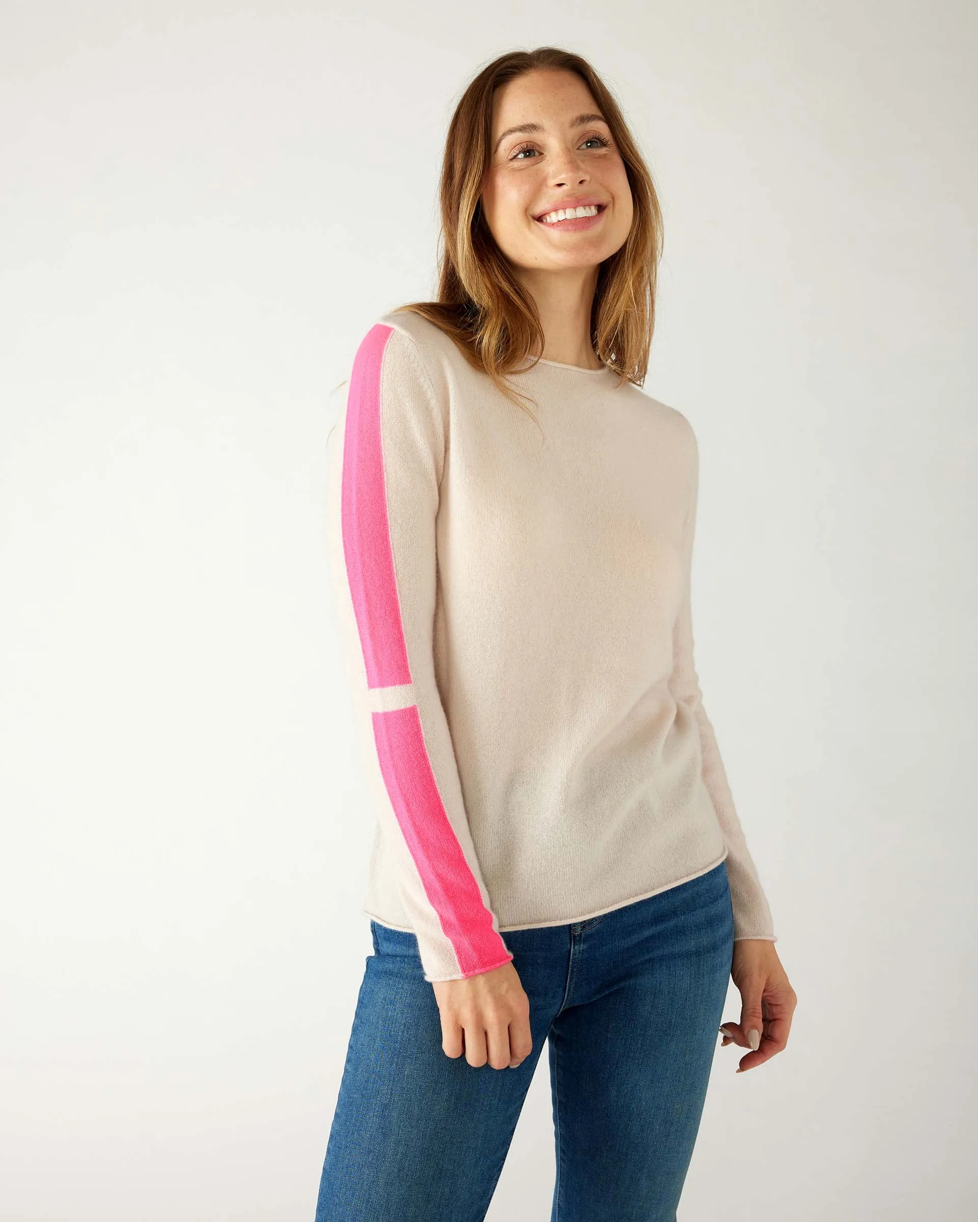 Carmel Fitted Cashmere Sweater