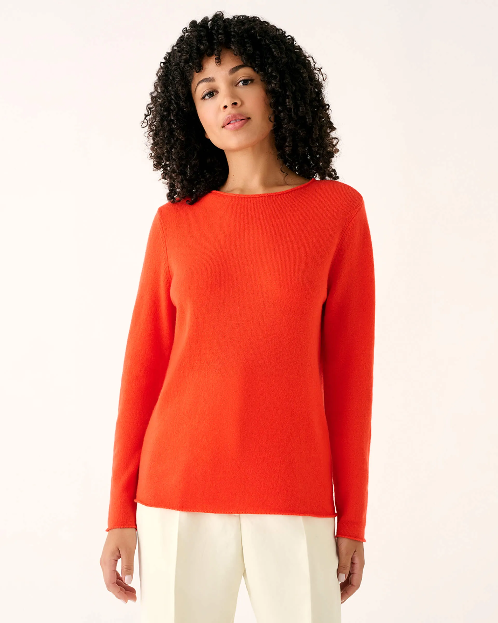 Carmel Fitted Cashmere Sweater