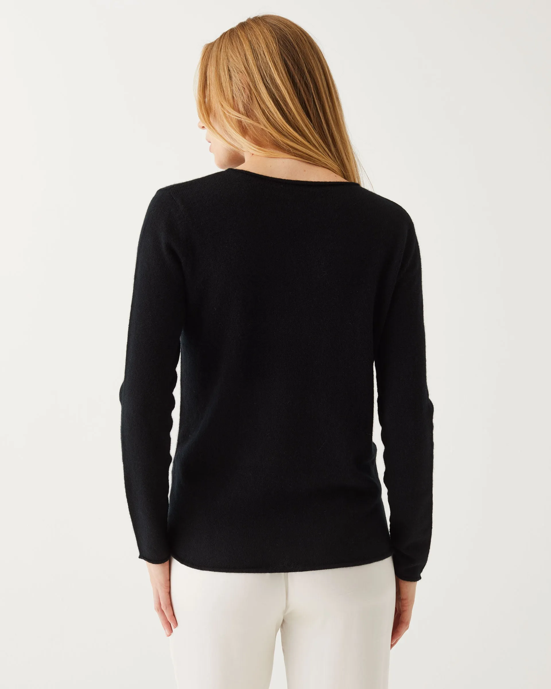 Carmel Fitted Cashmere Sweater