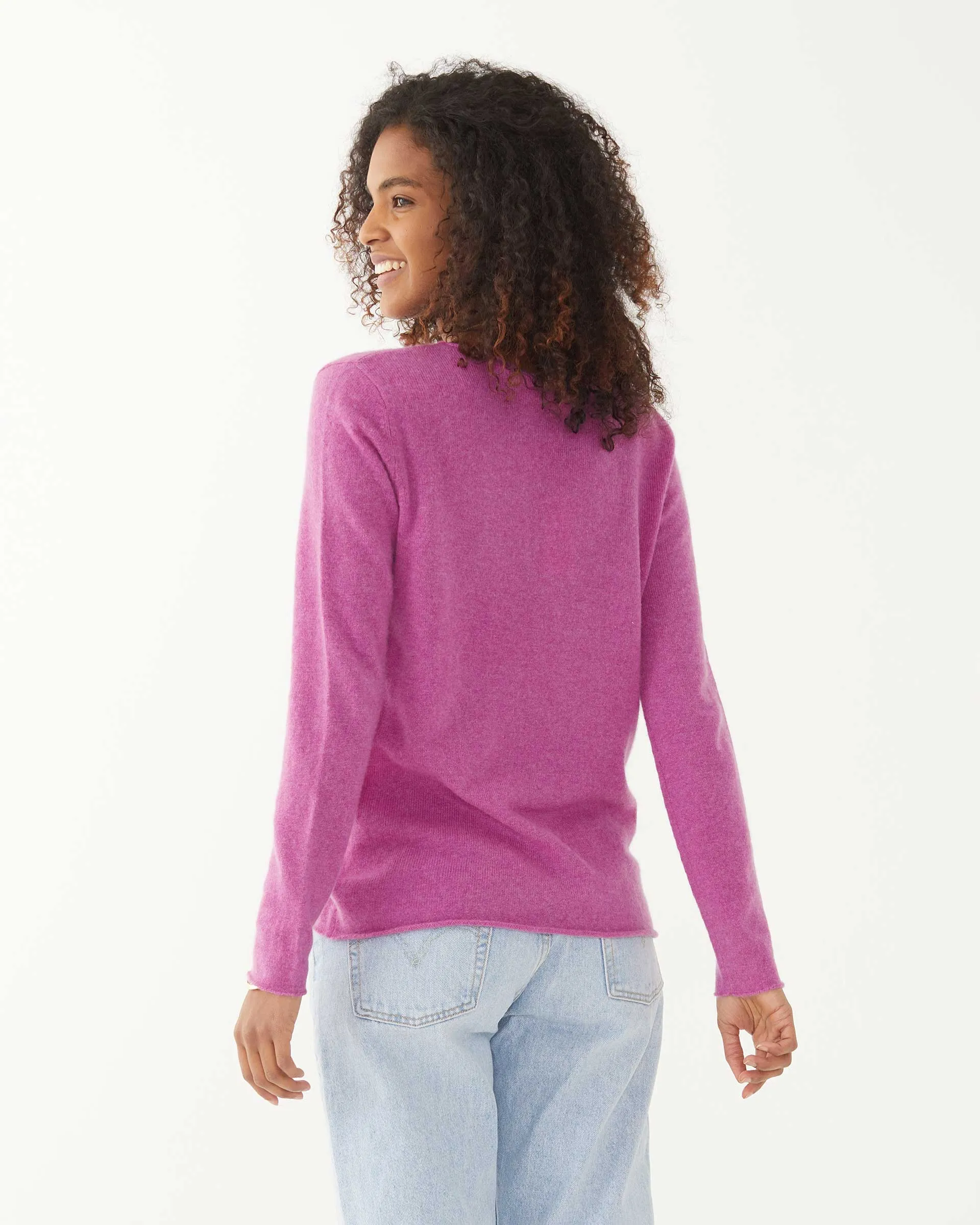 Carmel Fitted Cashmere Sweater