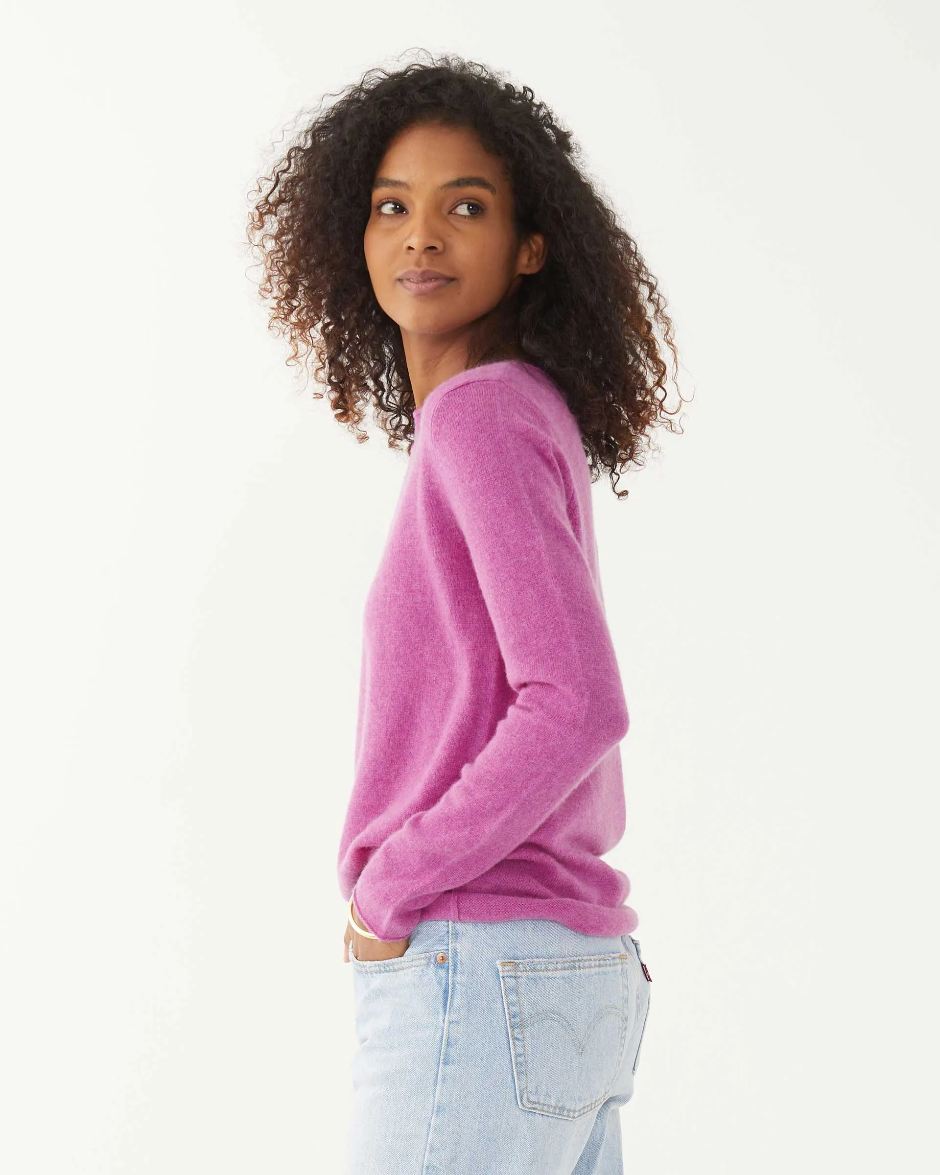 Carmel Fitted Cashmere Sweater