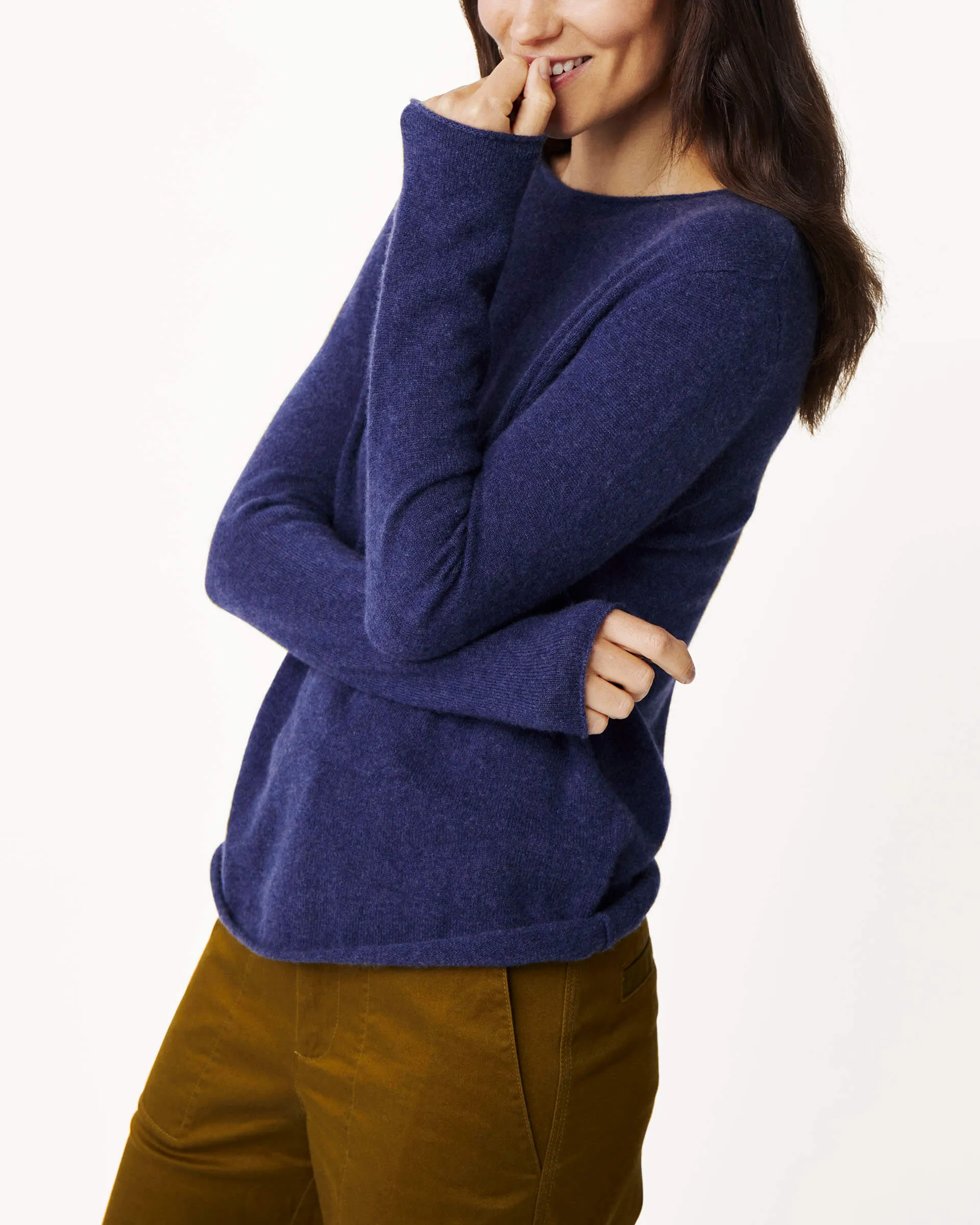 Carmel Fitted Cashmere Sweater