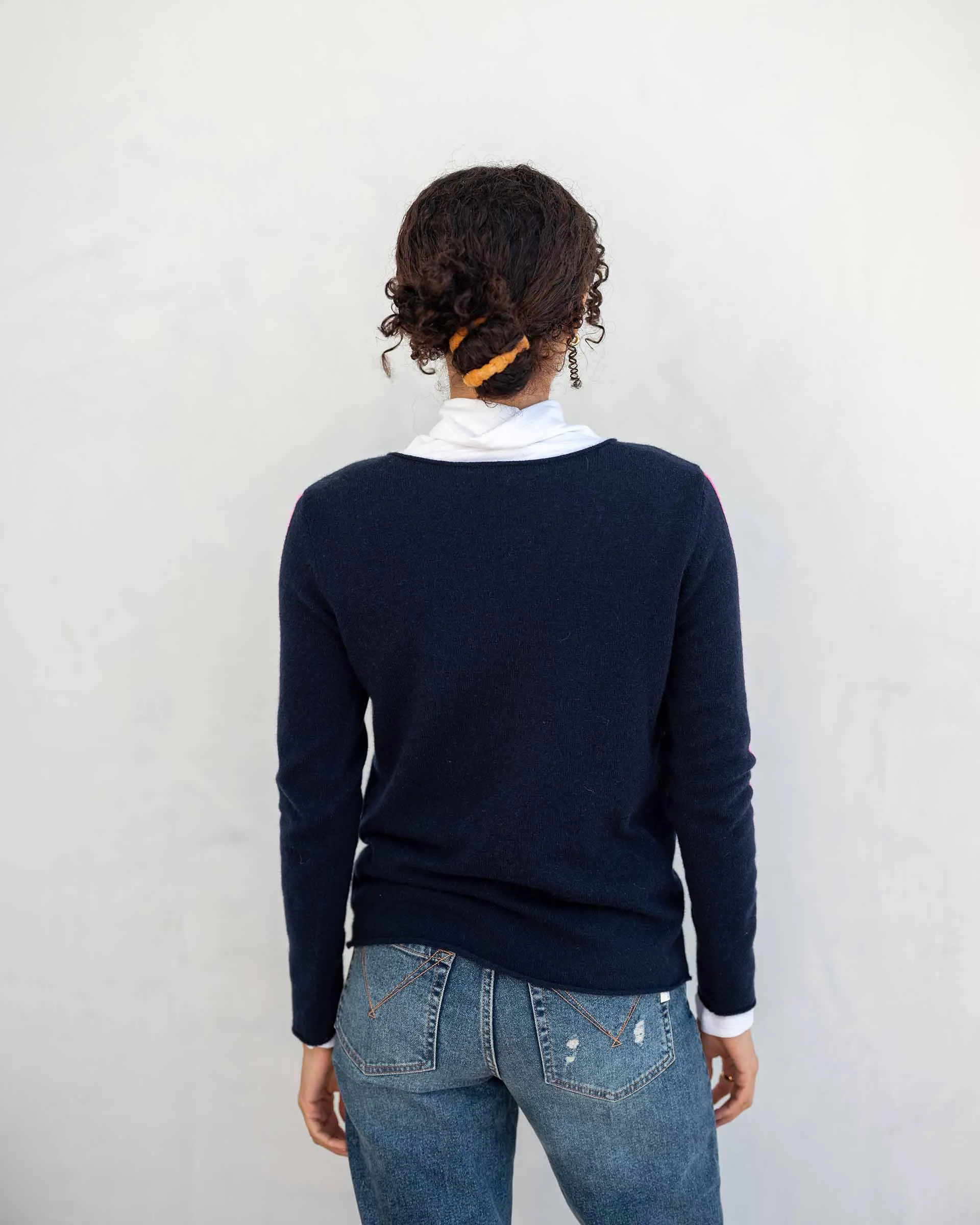 Carmel Fitted Cashmere Sweater