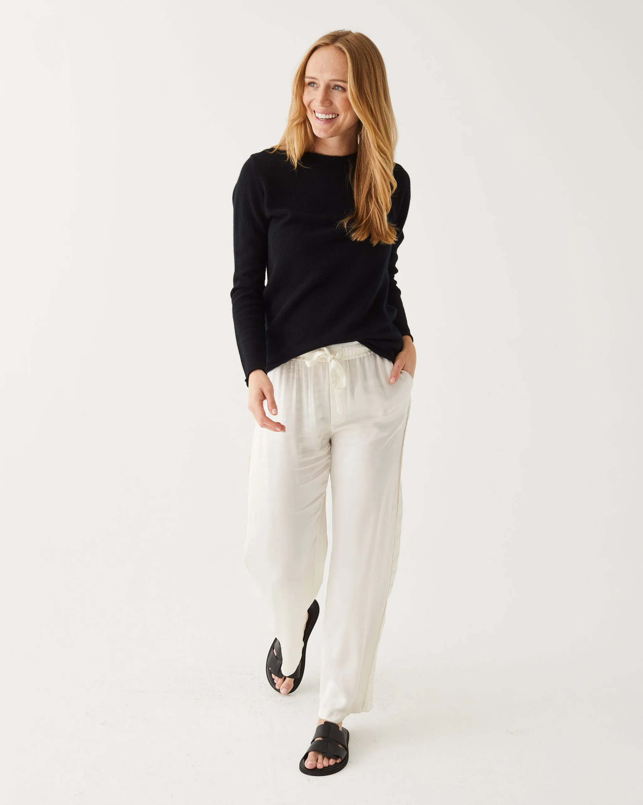 Carmel Fitted Cashmere Sweater