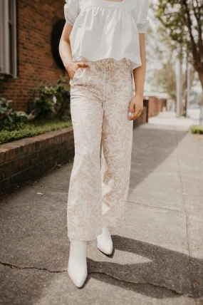 Coast to Coast Linen Pant- Print