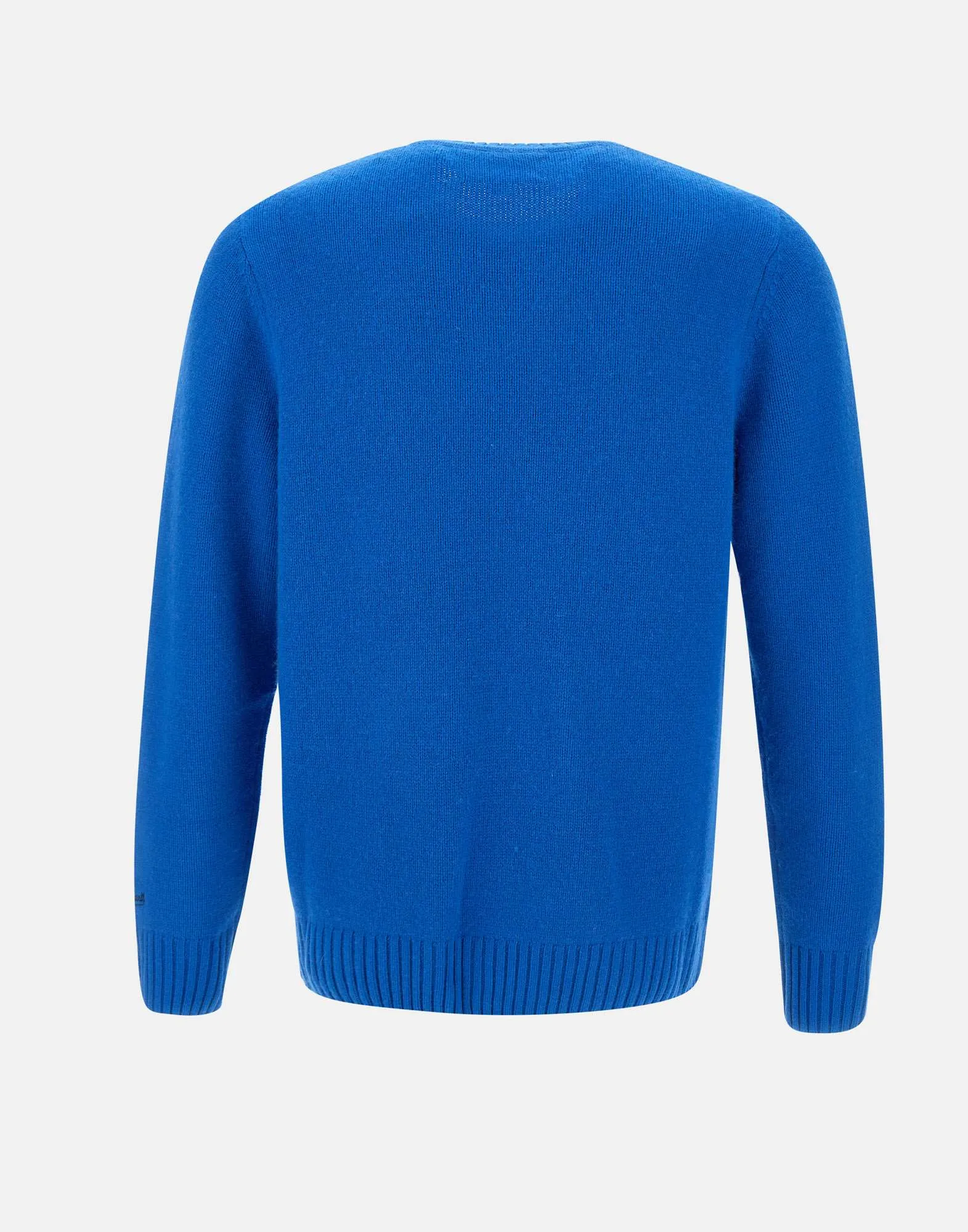 Cobalt Blue Cashmere and Wool Jumper