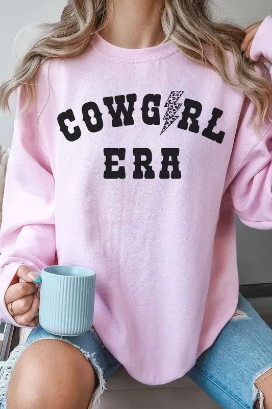 COWGIRL ERA WESTERN OVERSIZED SWEATSHIRT