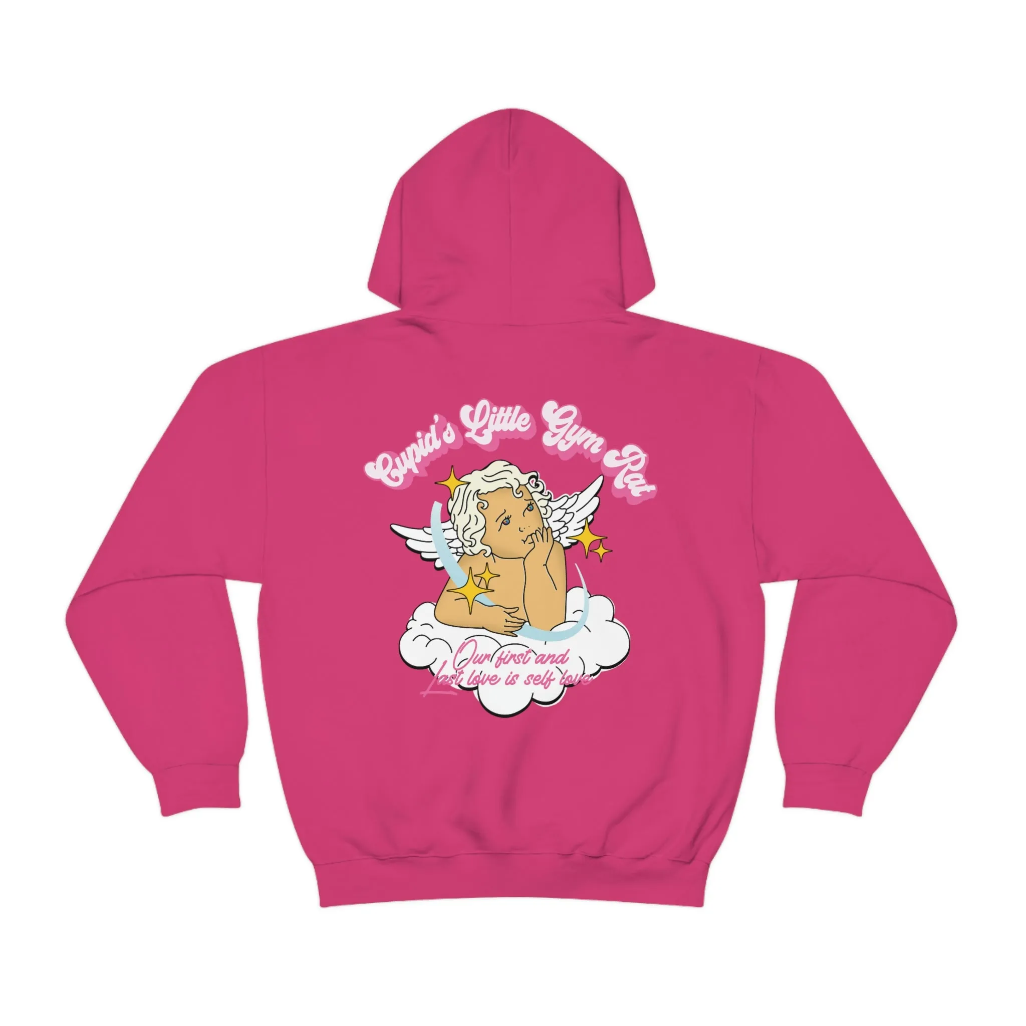 CUPID'S LITTLE GYM RAT- HOODIE