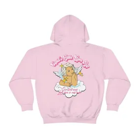 CUPID'S LITTLE GYM RAT- HOODIE