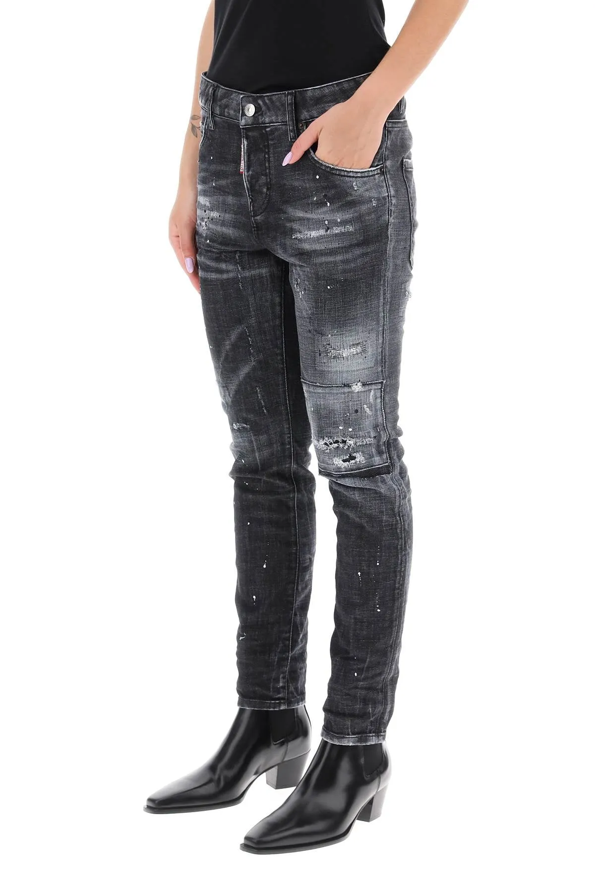 dark clean wash 'jennifer' jeans