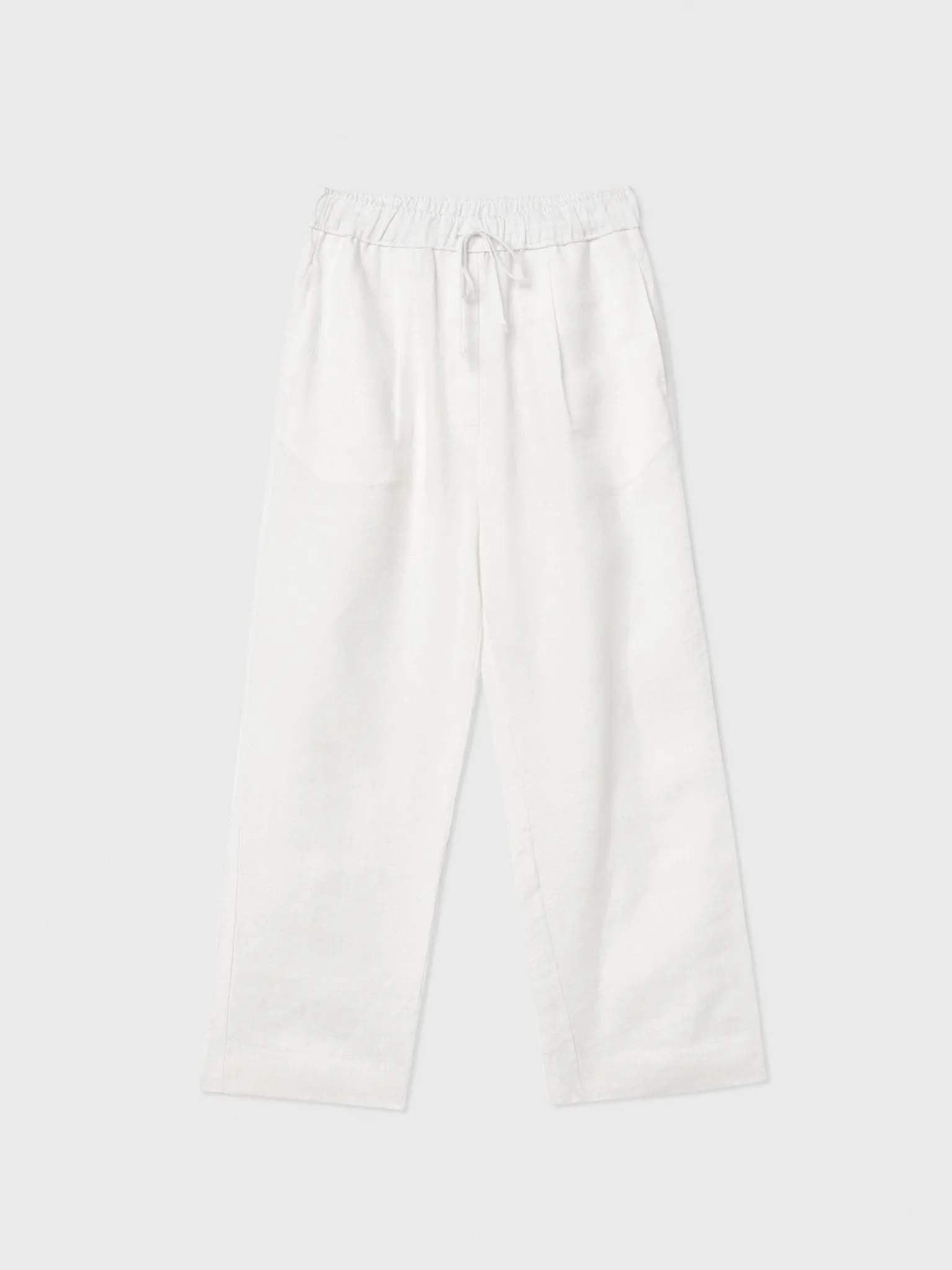 Essential Drawstring Linen Pants