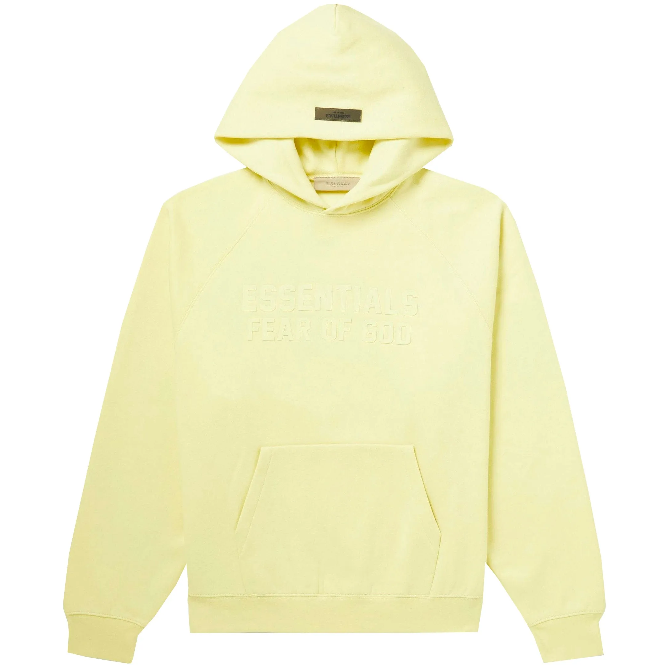 Fear of God Essentials Yellow Hoodie