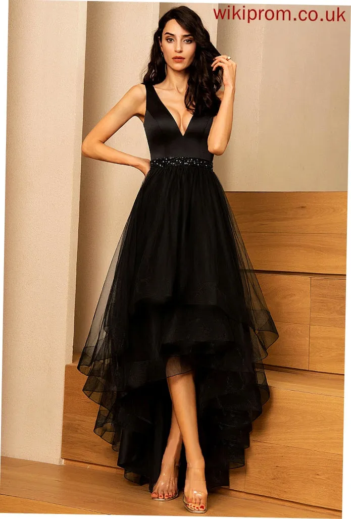 Gemma V-Neck Dresses Formal Dresses Tulle