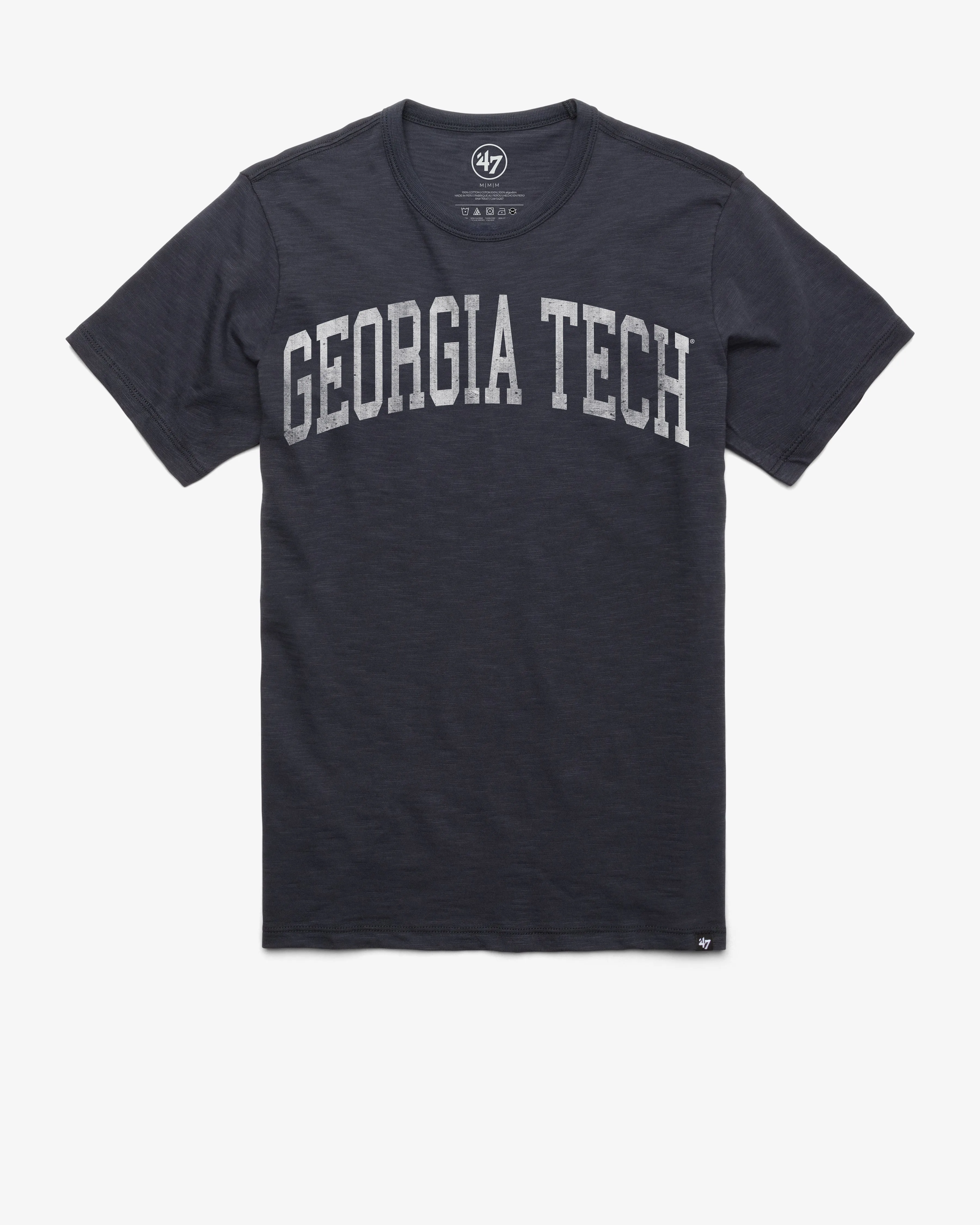 GEORGIA TECH YELLOW JACKETS CLASSIC BLOCK '47 SCRUM TEE