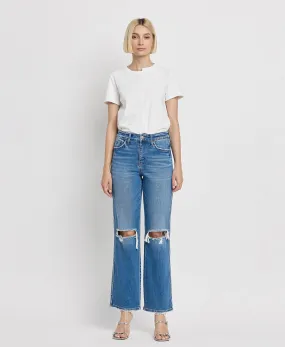 Gladden - High Rise Slim Wide Leg Jeans