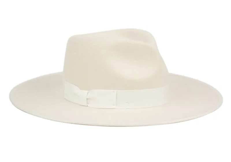 Gustavo | Wide Brim Wool Felt Fedora Hat