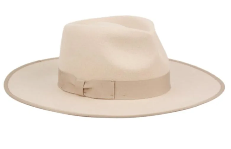 Gustavo | Wide Brim Wool Felt Fedora Hat