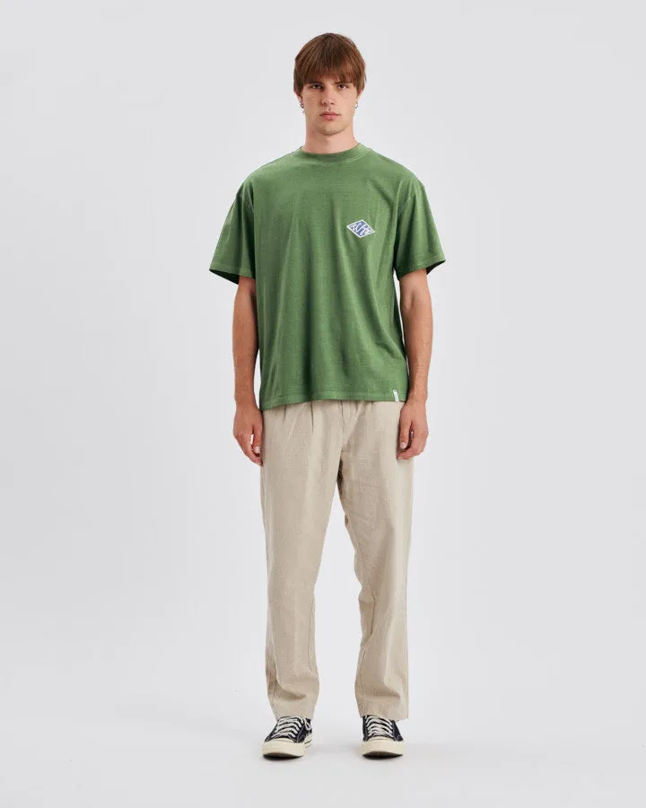 Harro Pleat Linen Pant - Tan