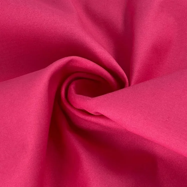 Hot Pink Stretch Satine Suiting | SKU 7738 #U74