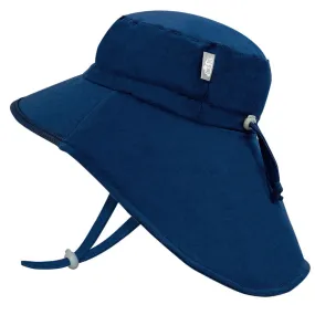 Jan & Jul Gro-with-me Aqua Dry Adventure Hat - Navy /Navy Trim