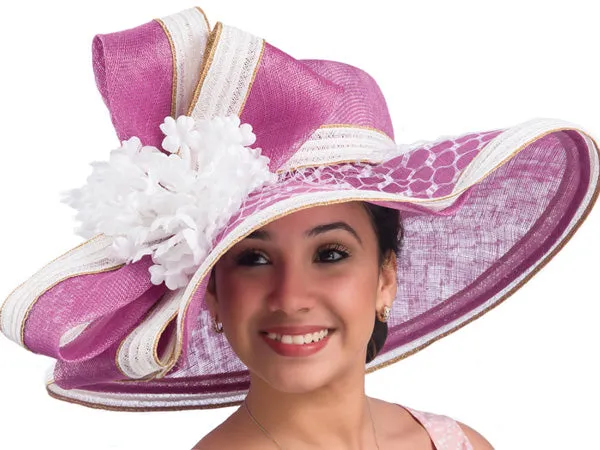 Julia Wide Brim Summer Dress Hat