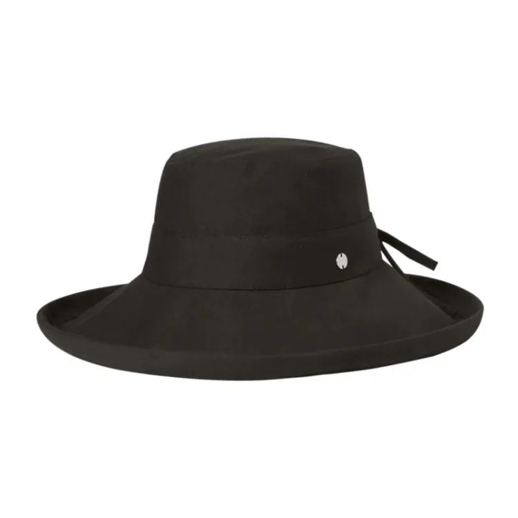 Kooringal Cotton Wide Brim Noosa - Black