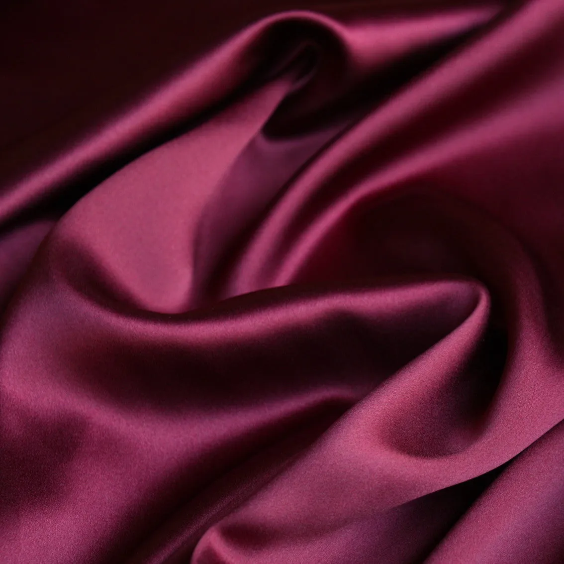 Merlot Silk Satin