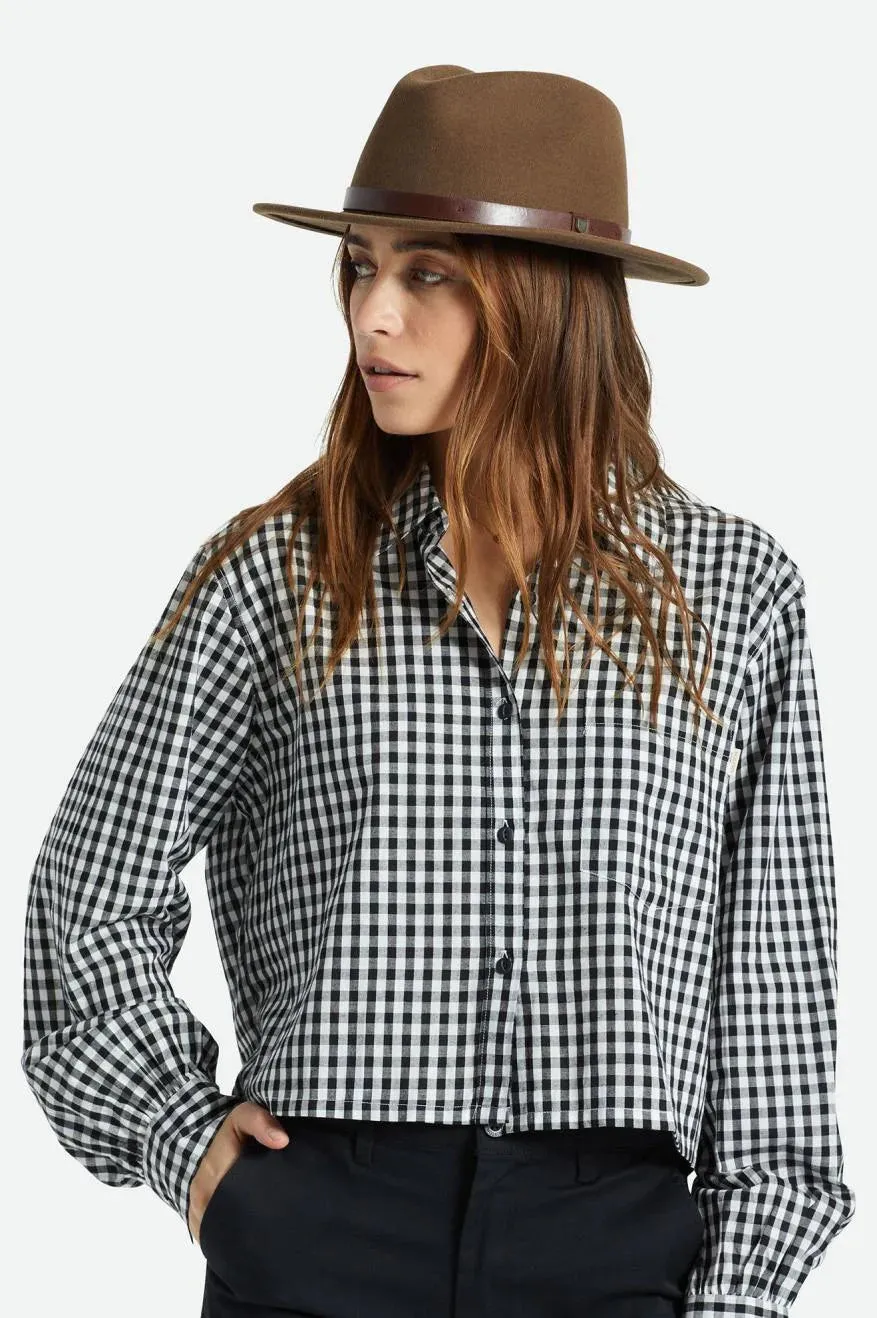 Messer Fedora (Unisex) - Dark Earth