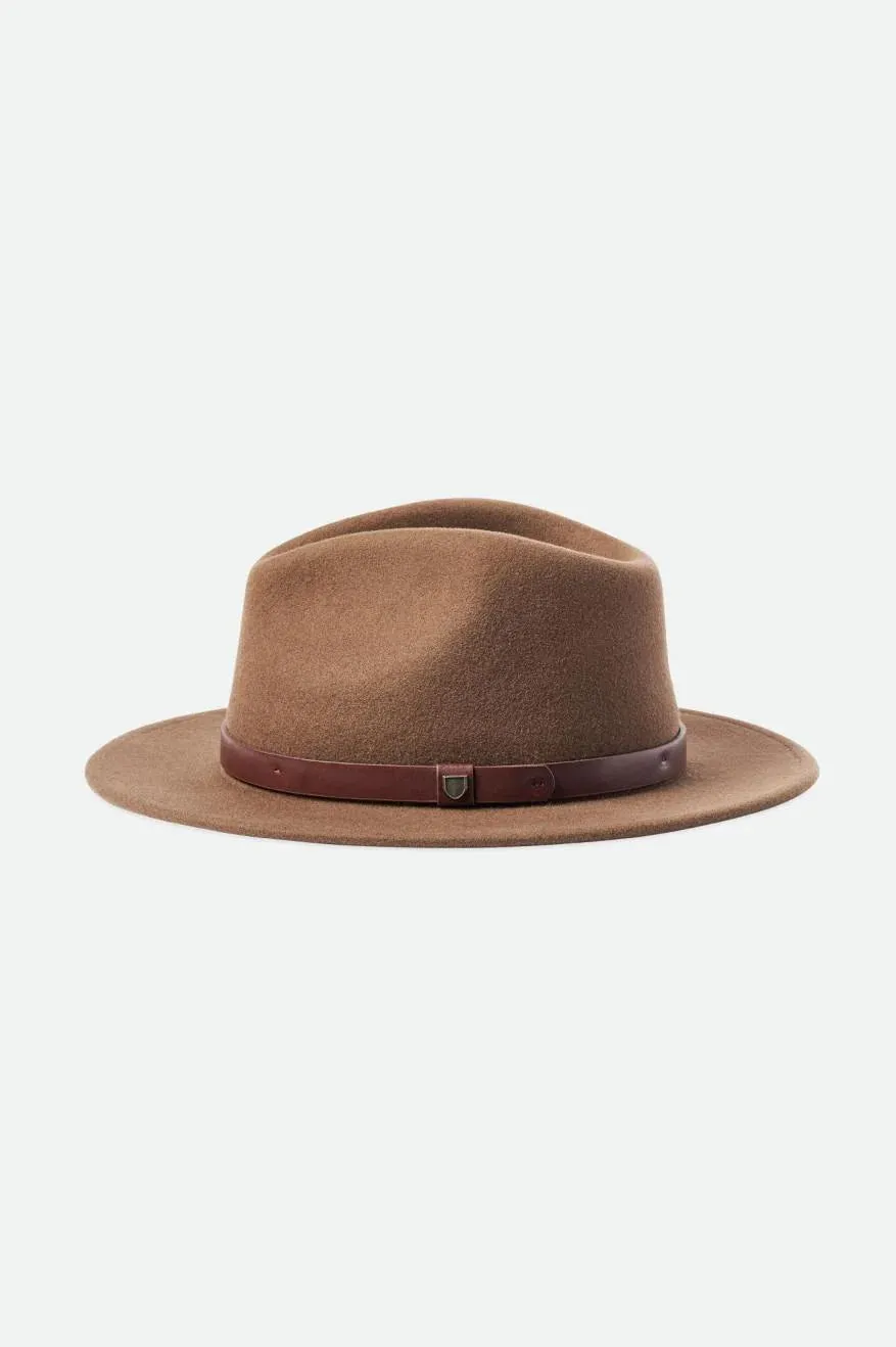 Messer Fedora (Unisex) - Dark Earth