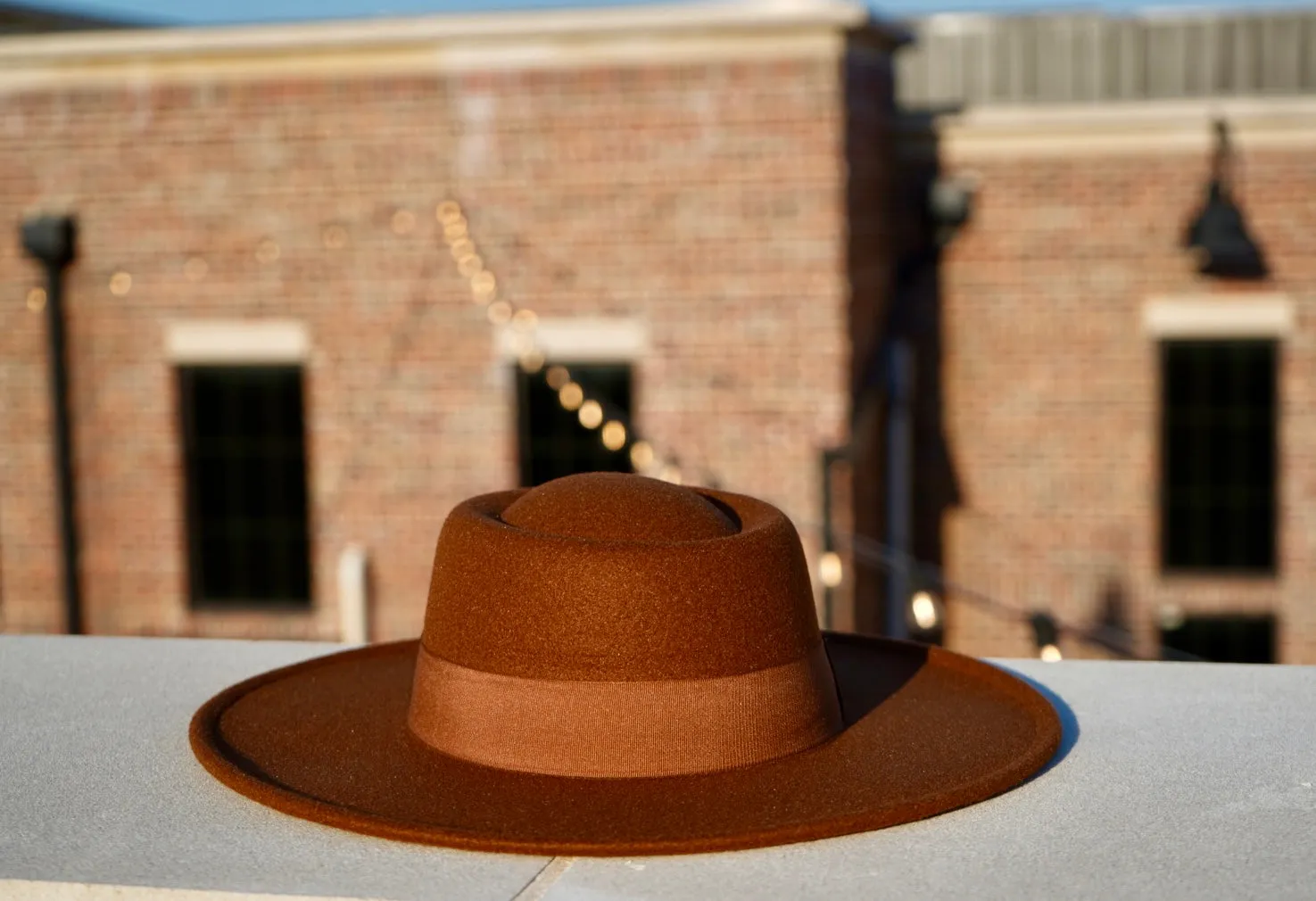 Milan Bolero Hat - Brown