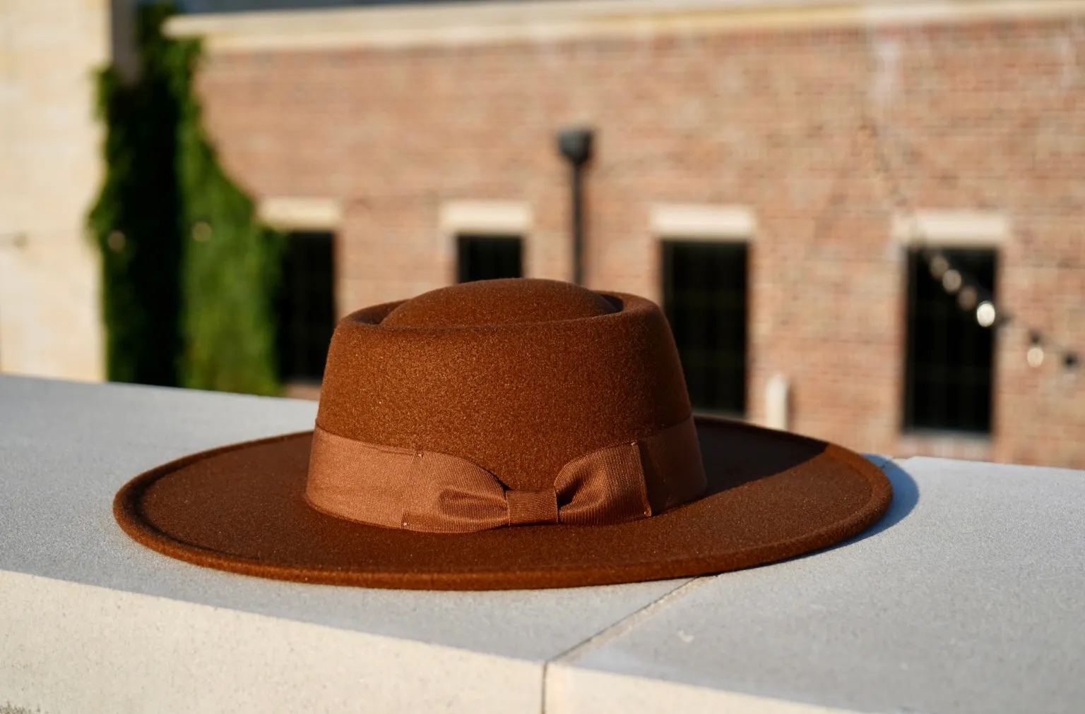 Milan Bolero Hat - Brown