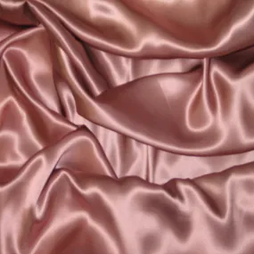 Mulberry Pink Silk Charmeuse Fabric