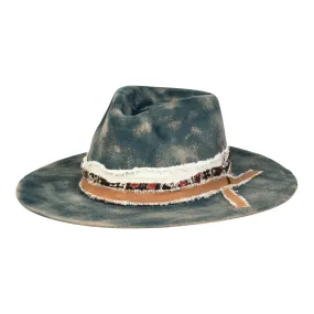 Nebula - Distressed Classic Fedora Wool Felt Hat