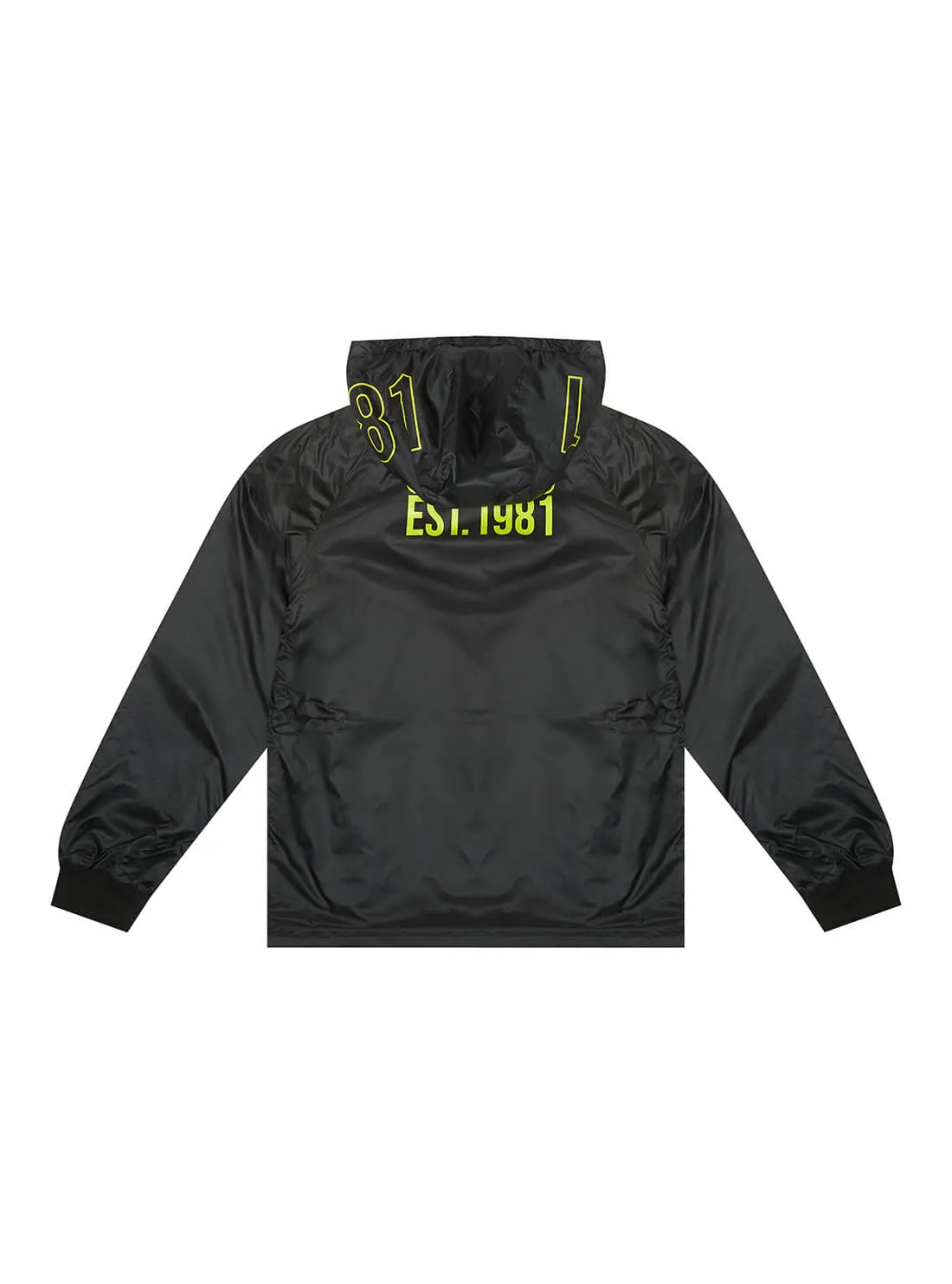 Neon Black & Grey Graphic Reversible Hoodie (7-16)