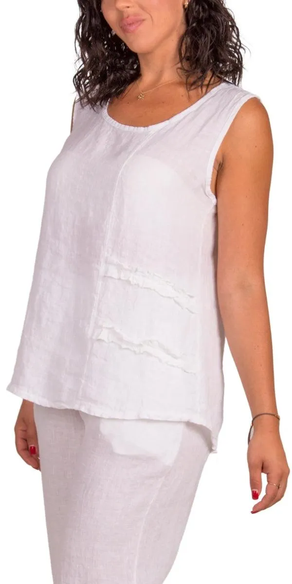 Palermo Linen Top