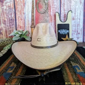 Palm Hat the “Bandito B” by Charlie 1 Horse CSBNDTB95508B