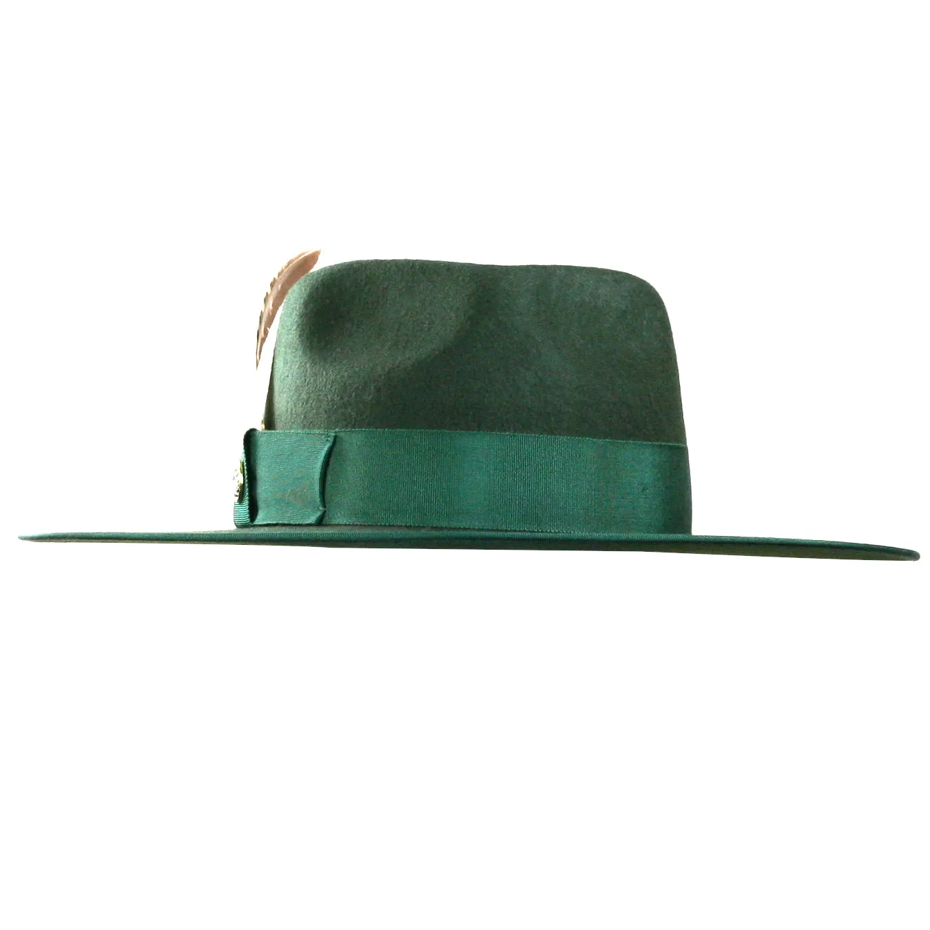 Pierce Wide Brim Wool Fedora by 9th Street Hats