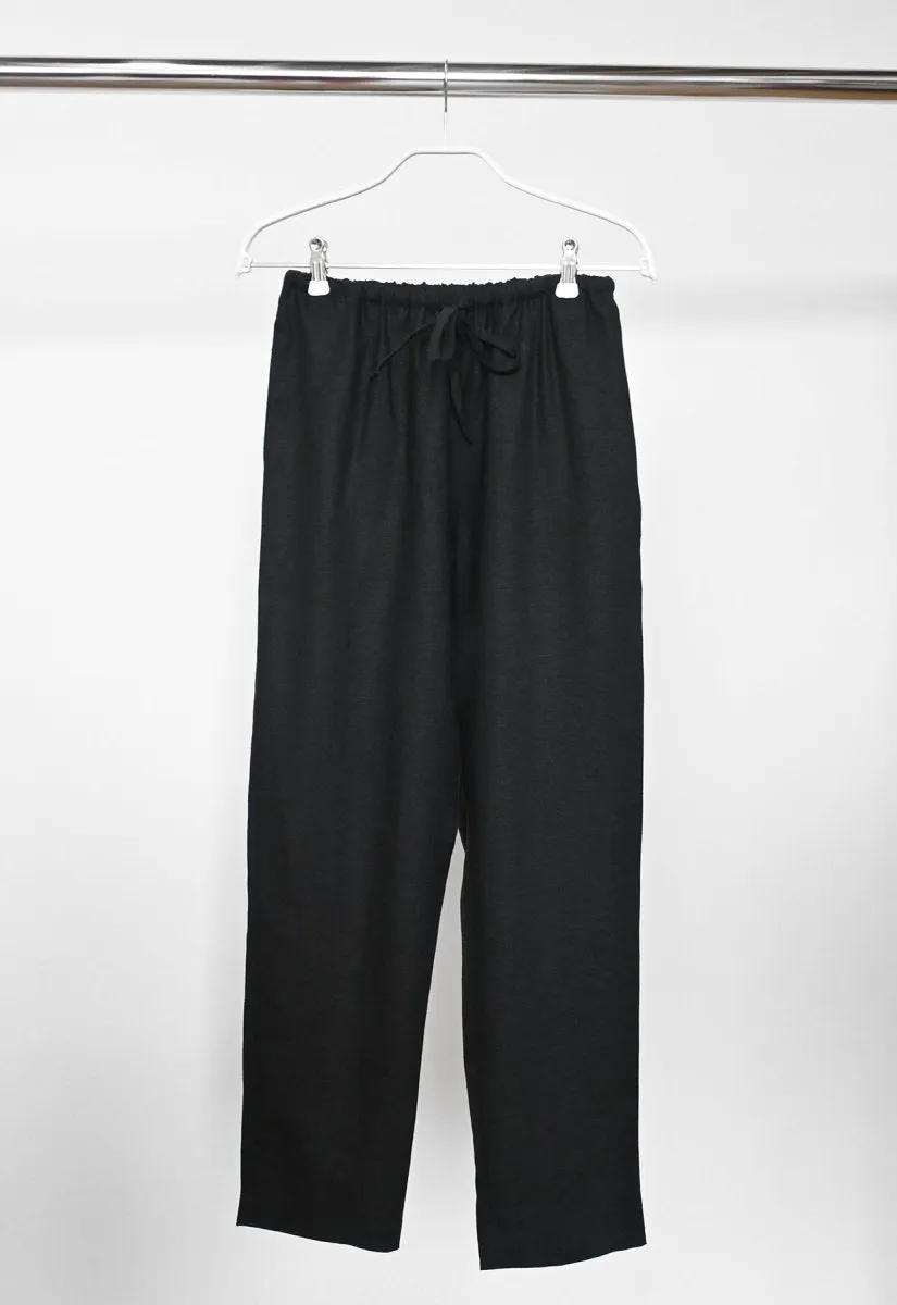 "Tutti Frutti" Linen Pant - Blackberry