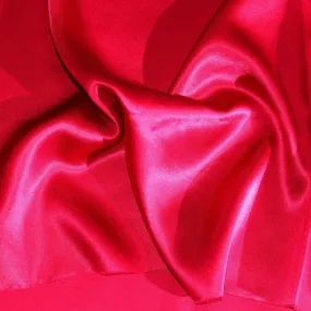 Red Berry Silk Charmeuse Fabric